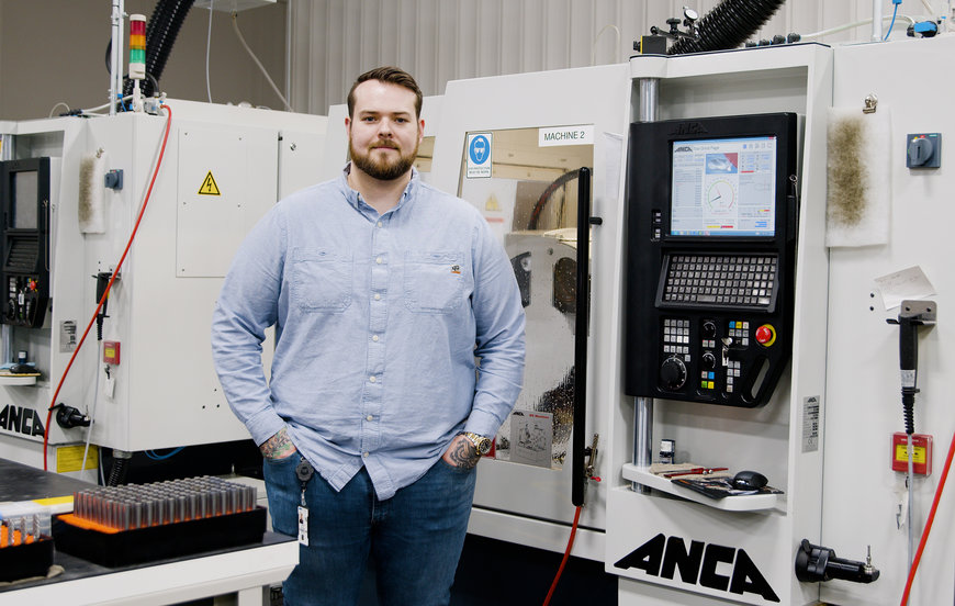 ANCA: Los Movimientos Inteligentes de GKN Para Llevar el Rectificado de Herramientas Internamente